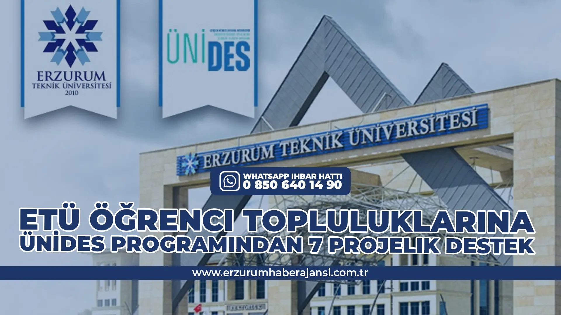 ETÜ Öğrenci Topluluklarına ÜNİDES Programından 7 Projelik Destek