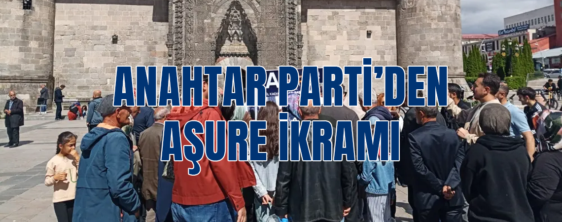 Anahtar Parti Erzurum Kadın Kollarından Aşure Dağıtımı